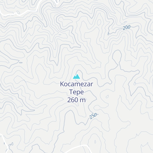 Map of Kocamezar Tepe