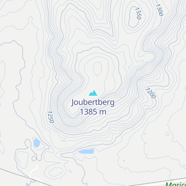 Map of Joubertberg