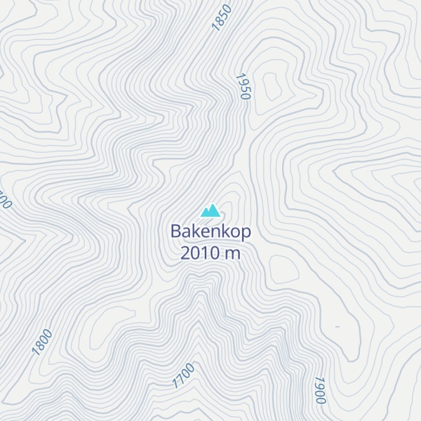 Map of Bakenkop