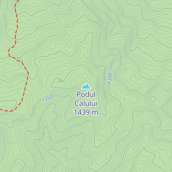 Map of Podul Calului