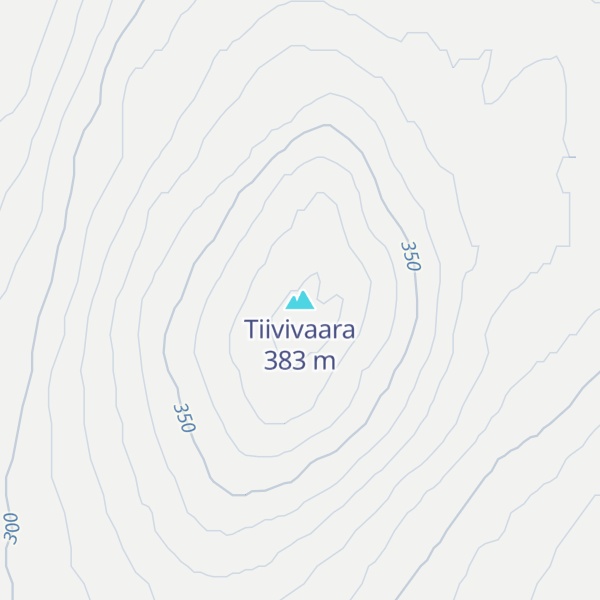 Map of Tiivivaara