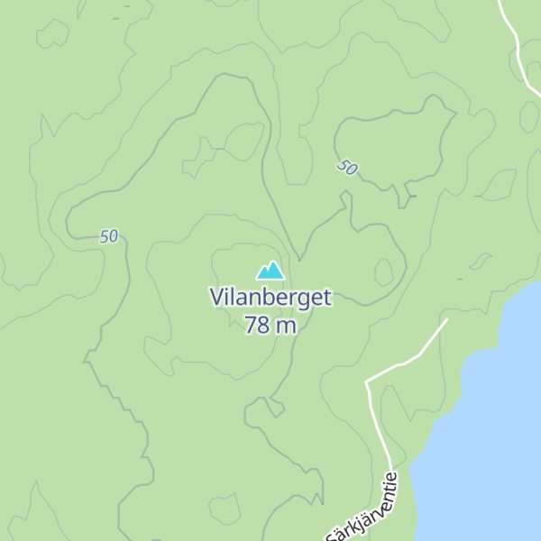 Map of Vilanberget
