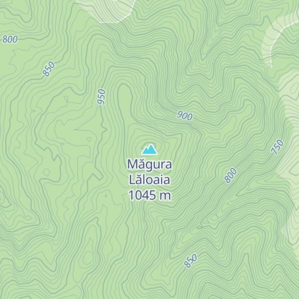 Map of Măgura Lăloaia