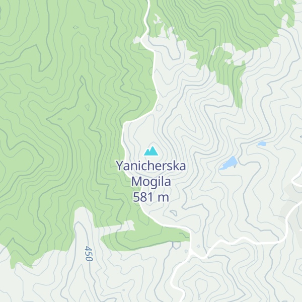 Map of Yanicherska Mogila