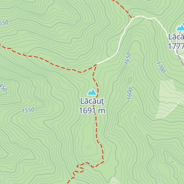 Map of Lăcăuţ