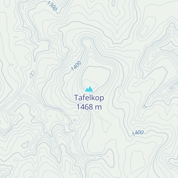 Map of Tafelkop