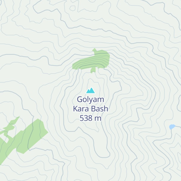 Map of Golyam Kara Bash