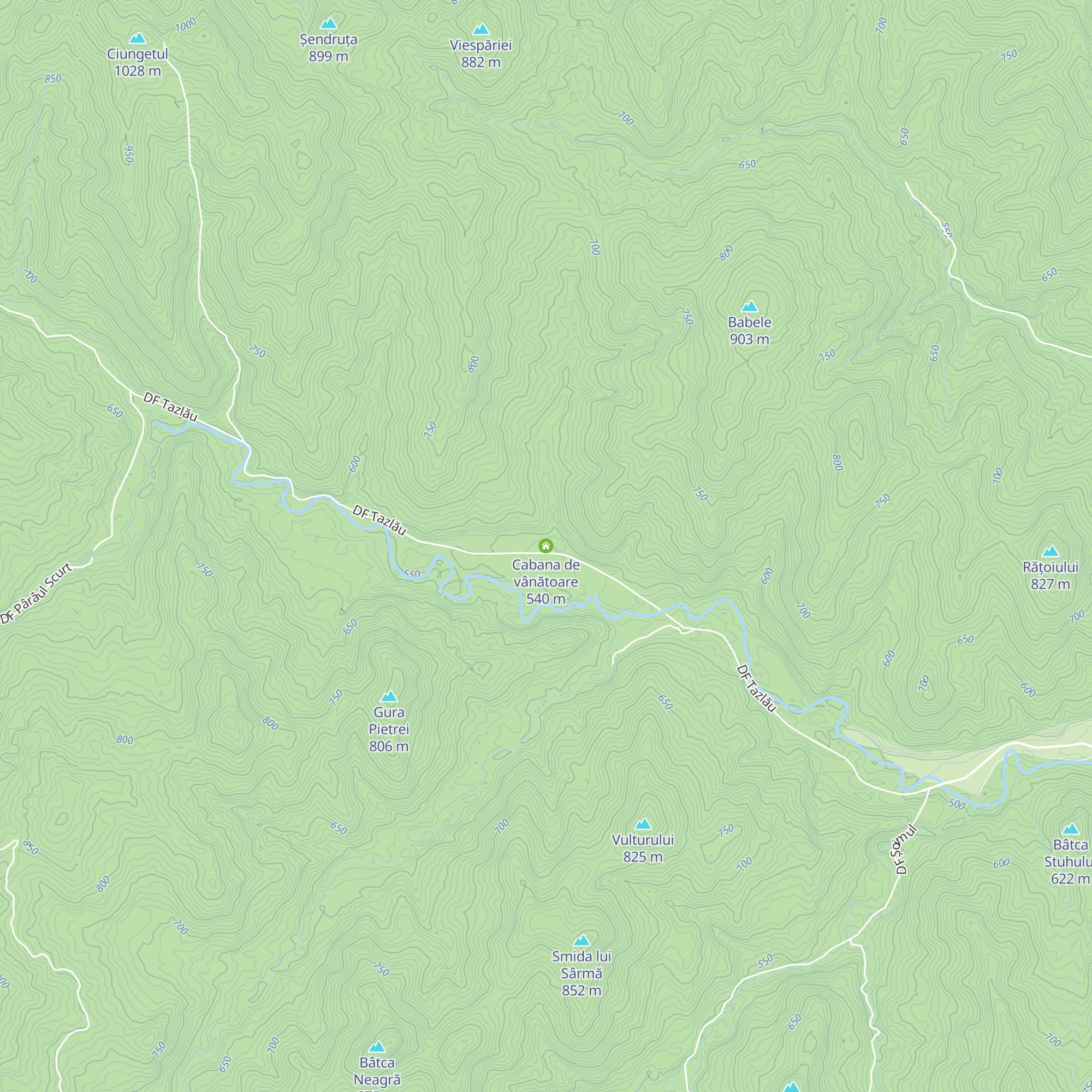 Cabana de vânătoare map