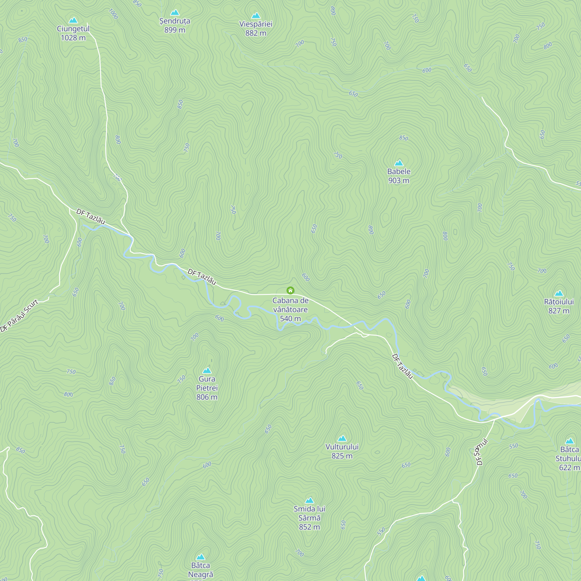 Cabana de vânătoare map