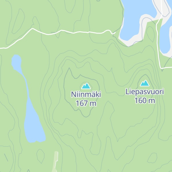 Map of Niinmäki