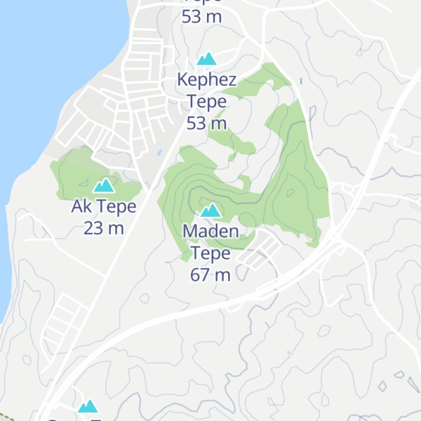 Map of Maden Tepe