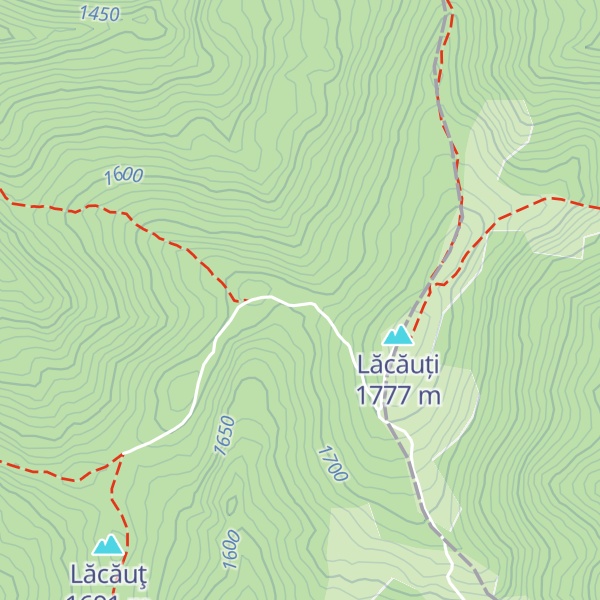 Map of Refugiul Lăcăuți