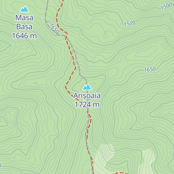 Map of Arișoaia