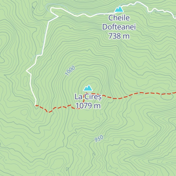 Map of La Cireș