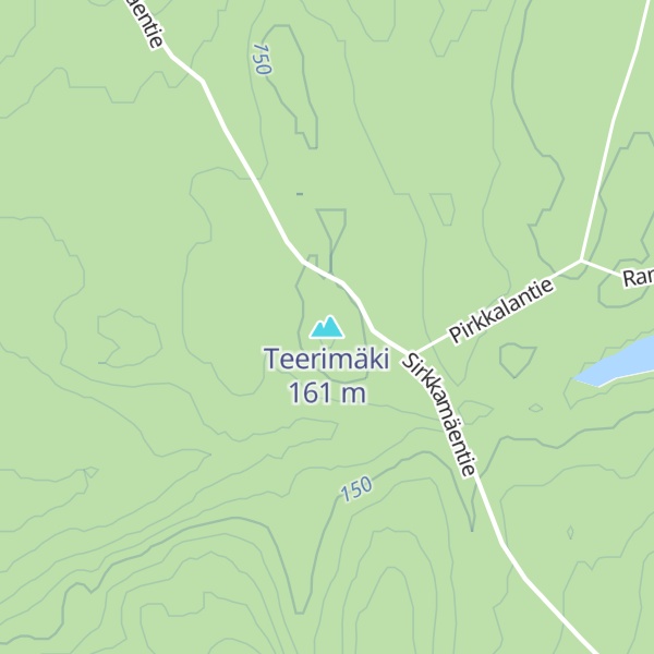 Map of Teerimäki