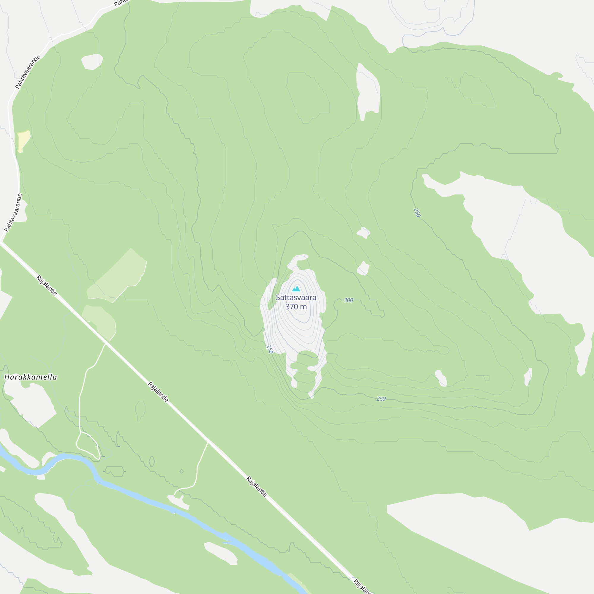 Palovartijan Tupa map