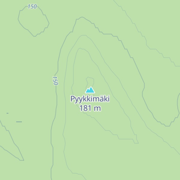 Map of Pyykkimäki