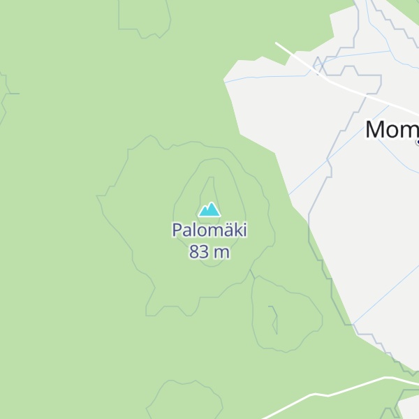 Map of Palomäki