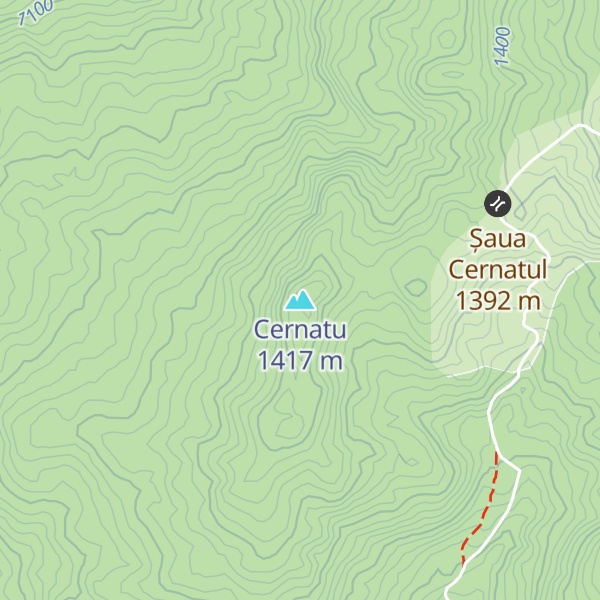 Map of Cernatu