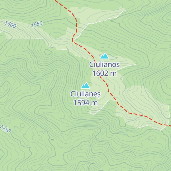 Map of Ciulianeș