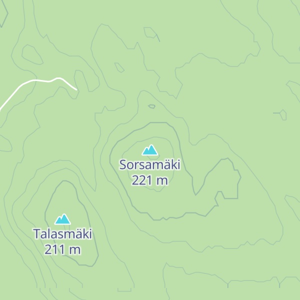 Map of Sorsamäki