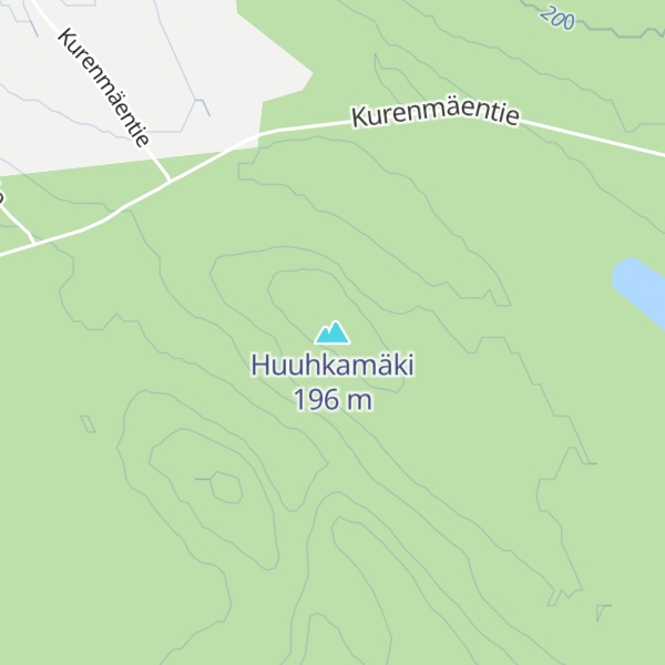 Map of Huuhkamäki