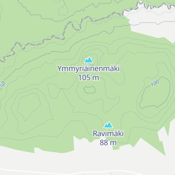 Map of Nuhkostenmäki