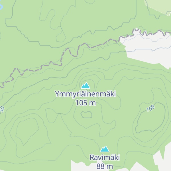 Map of Ymmyriäinenmäki