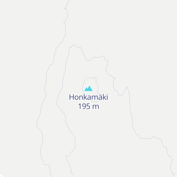 Map of Honkamäki
