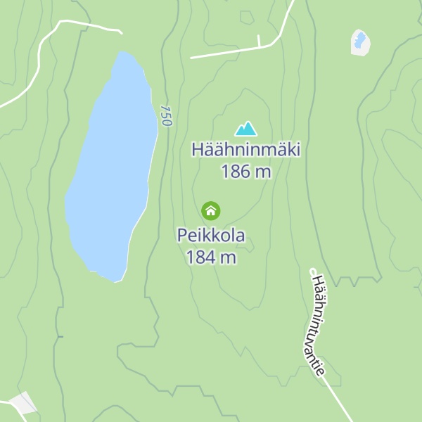 Map of Peikkola