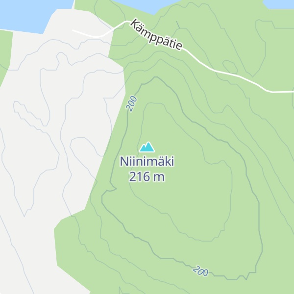 Map of Niinimäki