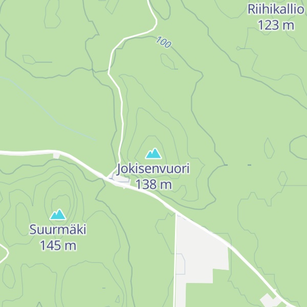 Map of Jokisenvuori