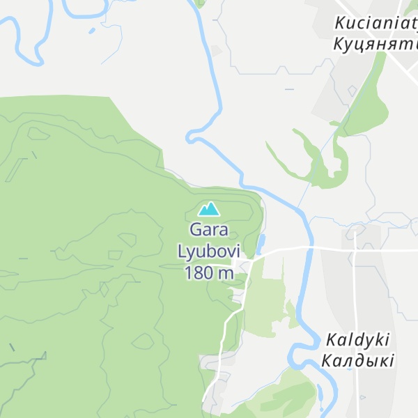Map of Gara Lyubovi