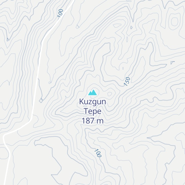 Map of Kuzgun Tepe