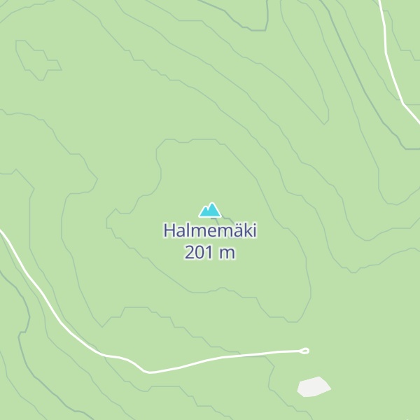 Map of Halmemäki