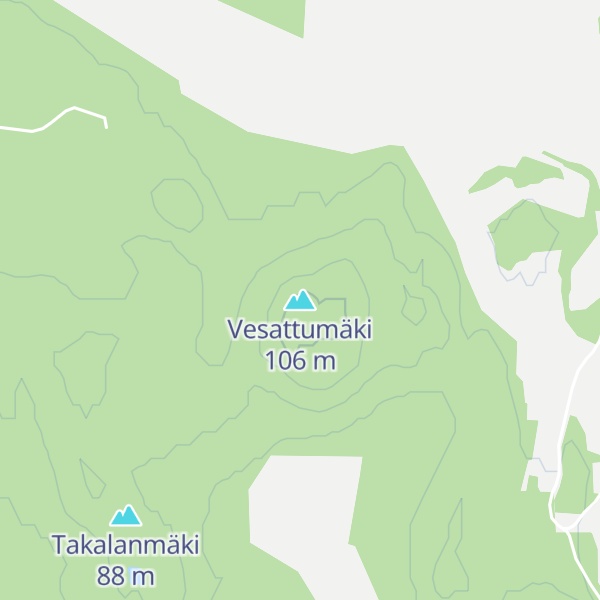 Map of Vesattumäki