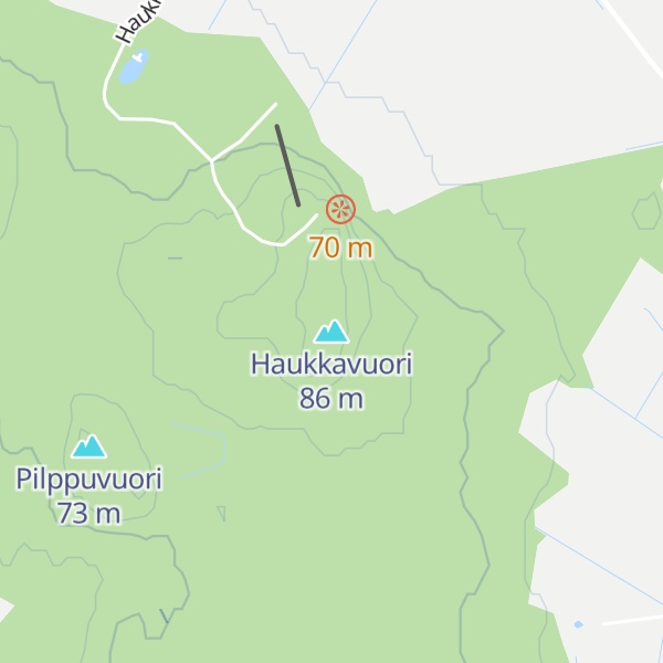 Map of Haukkavuori