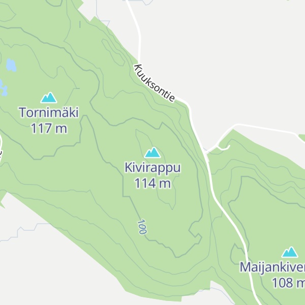 Map of Kivirappu