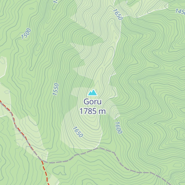 Map of Goru