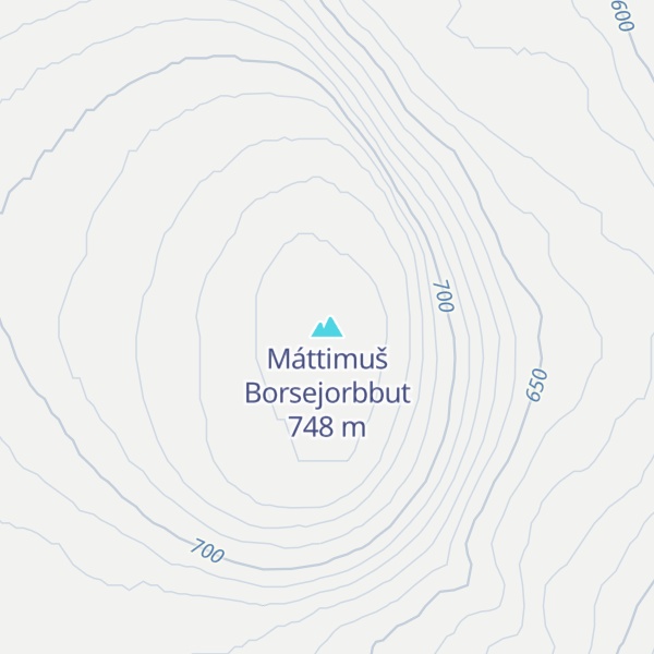 Map of Máttimuš Borsejorbbut