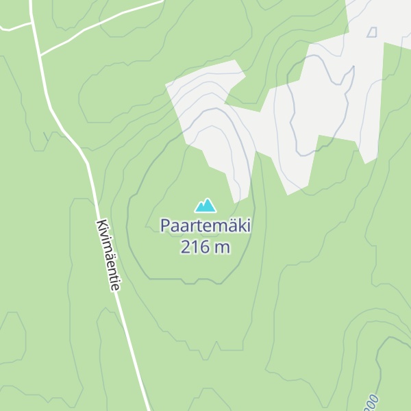 Map of Paartemäki