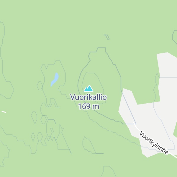 Map of Vuorikallio