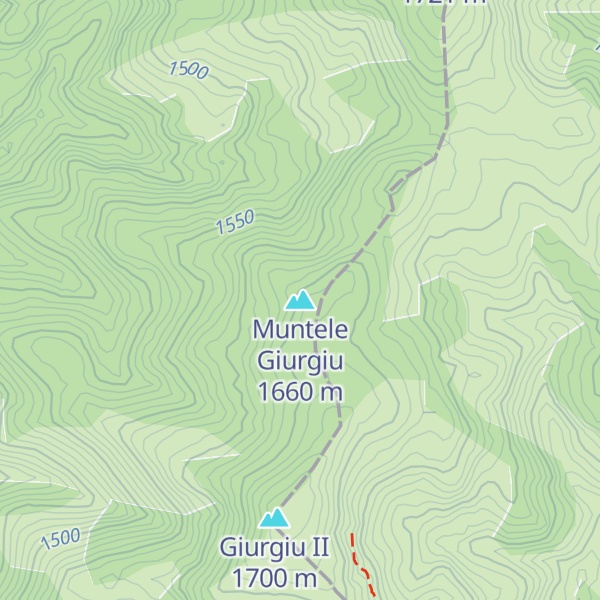 Map of Muntele Giurgiu