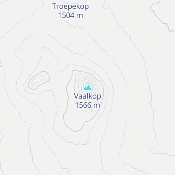 Map of Vaalkop
