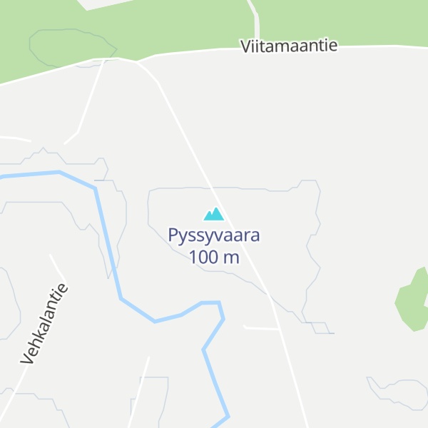 Map of Pyssyvaara