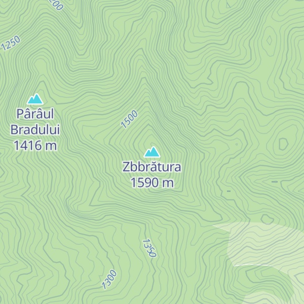 Map of Zbbrătura
