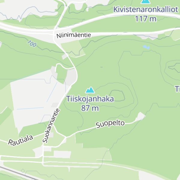 Map of Tiiskojanhaka