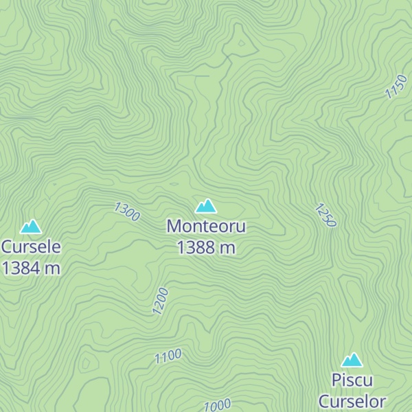 Map of Monteoru