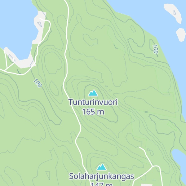 Map of Tunturinvuori