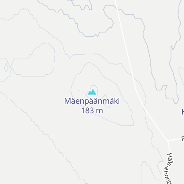 Map of Mäenpäänmäki